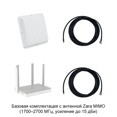 Роутер Keenetic Hero 4G+ с внешней антенной MIMO фото 2
