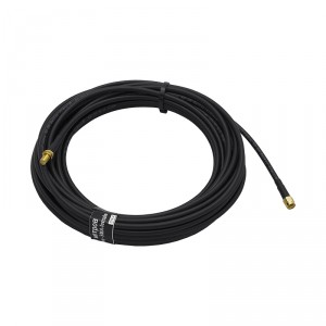 Коаксиальная кабельная сборка SMA-male - 10 метров RG-58 - SMA-female фото 1