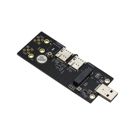 Переходник USB для модемов M.2, с двумя слотами Nano-SIM фото 1