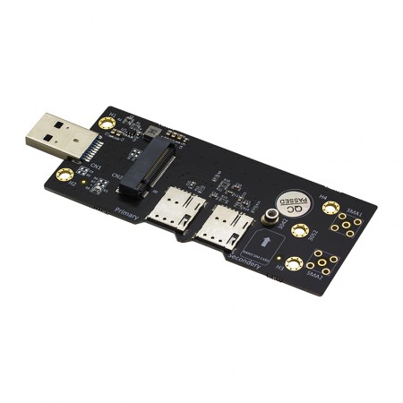 Переходник USB для модемов M.2, с двумя слотами Nano-SIM фото 3