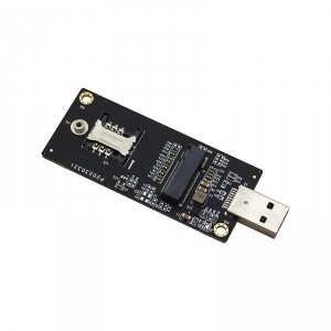 Переходник USB для модемов M.2, со слотом для сим-карты Mini-SIM фото 1