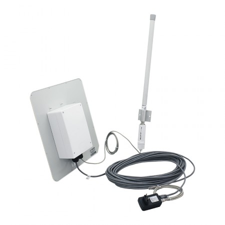 Уличная 3G/4G-интернет станция OMEGA MIMO POE BOX с раздачей WiFi до 1 га фото 1