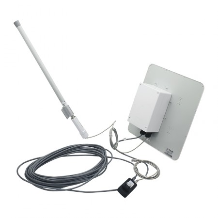 Уличная 3G/4G-интернет станция OMEGA MIMO POE BOX с раздачей WiFi до 1 га фото 2