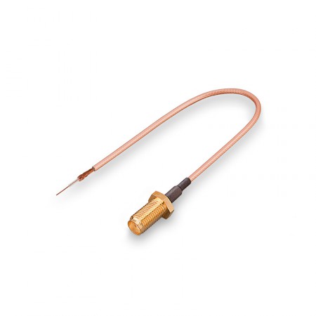 Пигтейл SMA-female - Открытый конец, на кабеле RG-316 длиной 25 см. фото 1