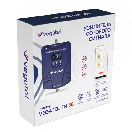 Репитер GSM+3G+4G Vegatel TN-5B (65 дБ, 100 мВт) фото 5