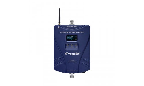 Репитер Vegatel TN-900/1800 PRO (70 дБ, 200 мВт) | GSM-Репитеры.РУ