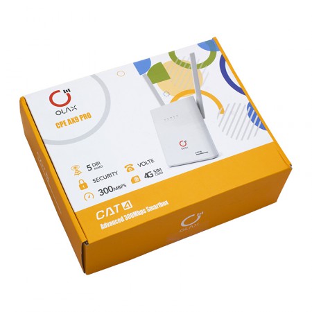 Роутер 3G/4G-WiFi OLAX AX9 PRO (белый) фото 10