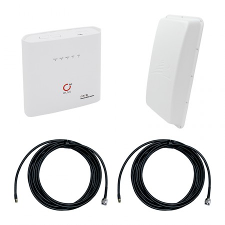Комплект интернета в деревню BS-4G/WiFi-15 (до 15 км.) фото 1