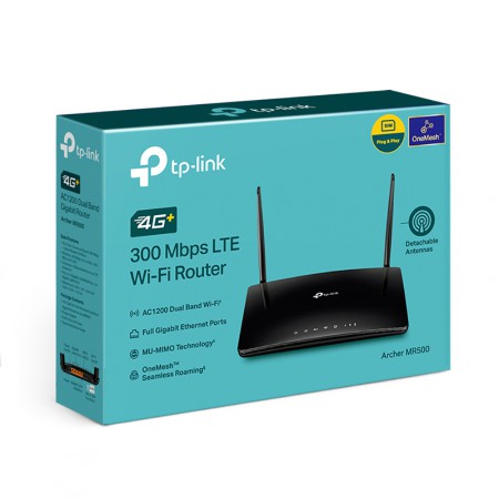 Роутер 3G/4G TP-Link Archer MR500 (LTE cat.6, LAN 1000 Mbps) фото 4