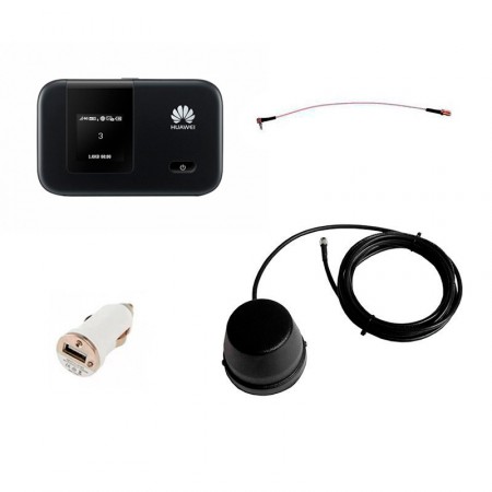 Роутер 3G/4G-WiFi Huawei e5372 с автомобильной антенной фото 1