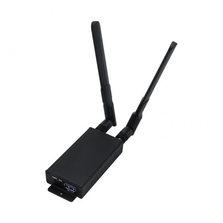 Адаптер (переходник) USB для модемов miniPCIe (корпусной, c SMA) фото 1