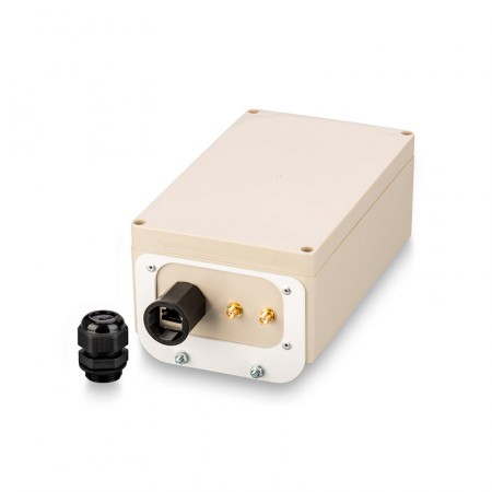 Гермобокс KG-SMAx2 (гермоввод RJ45, 2xU.FL) фото 1