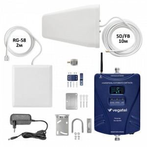 Комплект усиления связи 3G Vegatel TN-2100 PRO фото 1