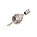 Разъём F-111L (F-male, обжимной, на кабель RG-174, RG-316)
