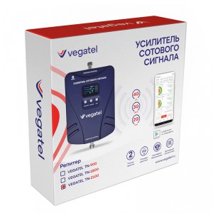 Усилитель 3G Vegatel TN-2100 (комплект) фото 5
