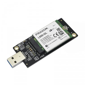 USB-модем LTE Cat.9 Fibocom L850-GL (до 450 Мбит/с) бескорпусной фото 1