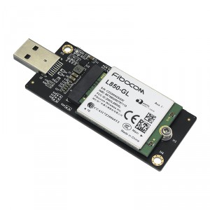 USB-модем LTE Cat.9 Fibocom L850-GL (до 450 Мбит/с) бескорпусной фото 3