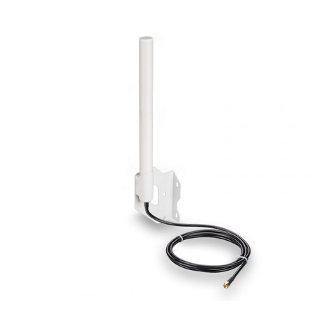 Антенна GSM/3G/4G Kroks KC6-700/2700T (круговая, 3/6 дБ, на кронштейне, белая) фото 1