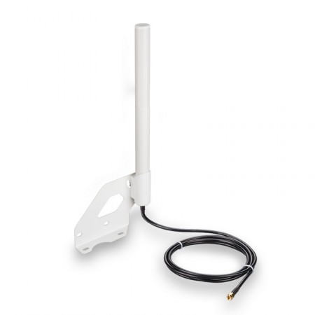 Антенна GSM/3G/4G Kroks KC6-700/2700T (круговая, 3/6 дБ, на кронштейне, белая) фото 2