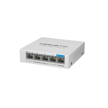 Коммутатор Keenetic KN-4610 (5 x 1000 Mbps, PoE+) фото 1