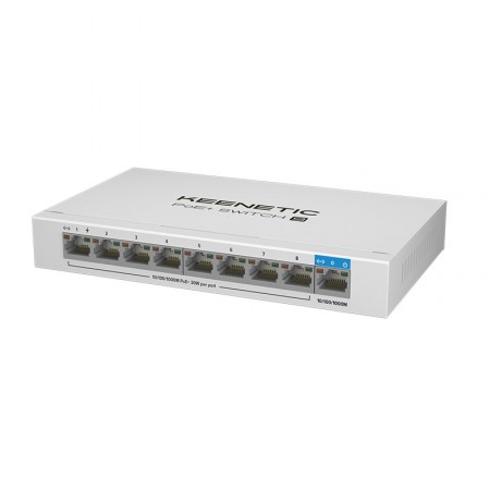 Коммутатор Keenetic KN-4710 (9 x 1000 Mbps, PoE+) фото 1