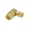 Переходник S-A421 RP-SMA-female - SMA-male, угловой