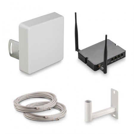 Комплект 3G/4G интернета Kroks KSS15-3G/4G-MR cat6 фото 1