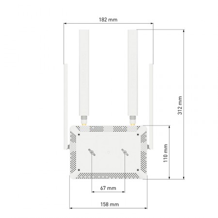 Роутер 3G/4G-WiFi Keenetic Runner 4G (KN-2212) фото 11