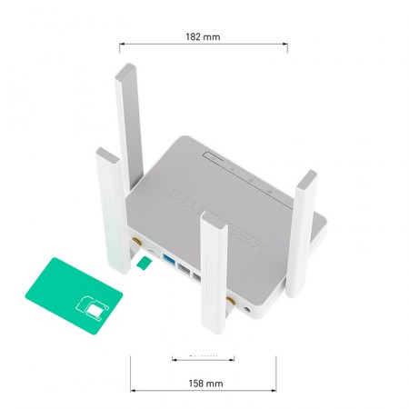Роутер 3G/4G-WiFi Keenetic Runner 4G (KN-2212) фото 12