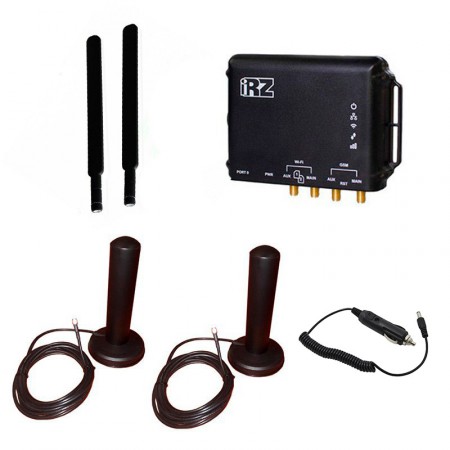 Автомобильный комплект на основе роутера 3G/4G-WiFi iRZ RL01w Dual-Sim фото 1