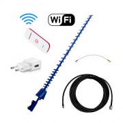 Усилитель интернет сигнала Дача-Мини (Антенна 4G, кабель, модем WiFi)