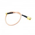 Пигтейл SMA-male - 30 см RG-316 - MMCX-male угловой