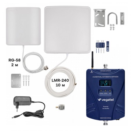 Комплект усиления связи 3G Vegatel TN-2100 PRO фото 1