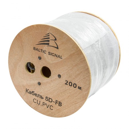 Кабель 5D-FB CU PVC (черный) фото 7