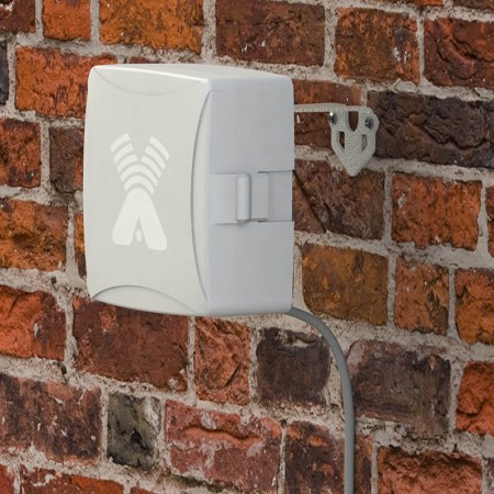 Антенна WiFi AX-2410P (выносная, панельная, 10 дБ) фото 4