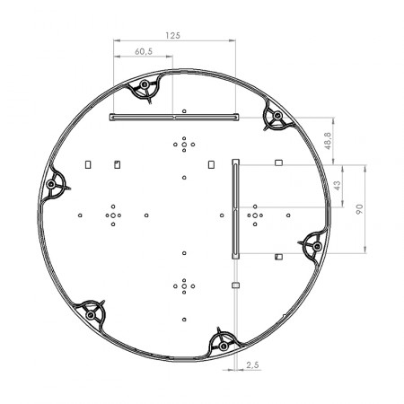 Антенна 4G/5G с гермобоксом Petra-10 MIMO 4X4 UNIBOX PRO фото 5