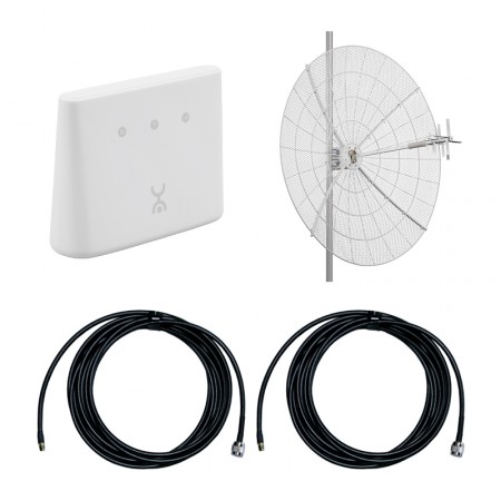 Комплект интернета в деревню BS-4G/WiFi-27 (до 27 км.) фото 1