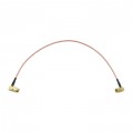 Пигтейл SMA-male угловой - 30 см RG-316 - SMA-male угловой