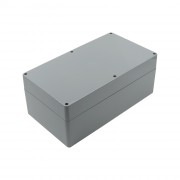 Корпус 360x200x150 мм, IP65, ABS пластик, тёмно-серый