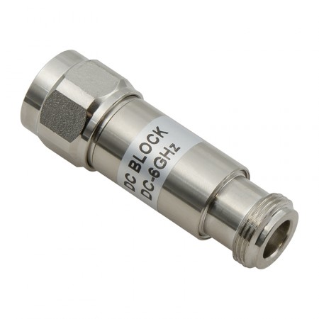 Развязывающее устройство DC Block 6000N-2W (N-type, до 6 ГГц, до 2 Вт) фото 3