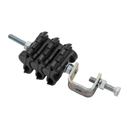 Комплект крепления ЮКС для кабелей 3 х 4.8-7 мм и 3 х 10-15 мм, со струбциной (без чашечки) фото 3 | GSM-Репитеры.РУ Комплект крепления ЮКС для кабелей 3 х 4.8-7 мм и 3 х 10-15 мм, со струбциной (без чашечки) фото 3