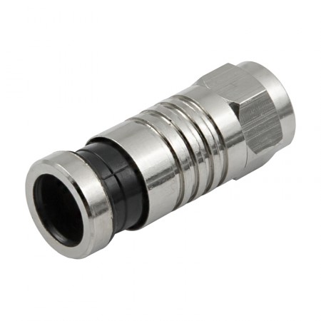 Разъём CON-F-M-RG6-CMP (F-male, компрессионный, на кабель RG-6) фото 2