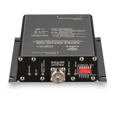 3G репитер UMTS2100 KROKS RK2100-70M N с ручной регулировкой уровня фото 4