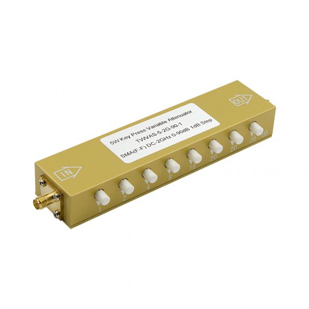 Регулируемый аттенюатор с ручным управлением AT-90S-5W (SMA, 0-90 дБ, до 5 Вт) фото 1