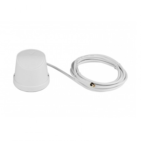 Антенна автомобильная ANT-700/2700-5MO (магнитная, 3 метра, SMA-Male, белая) фото 1