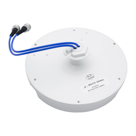 Антенна GSM/3G/4G BS-700/2700-3 MIMO (Потолочная, 3 дБ, 2 x 4.3-10-female) фото 4 | GSM-Репитеры.РУ Антенна GSM/3G/4G BS-700/2700-3 MIMO (Потолочная, 3 дБ, 2 x 4.3-10-female) фото 4