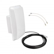 Антенна ASTRA 3G/4G MIMO USB BOX (Панельная, 2 х 15 дБ, USB 10 м., 2xCRC9)