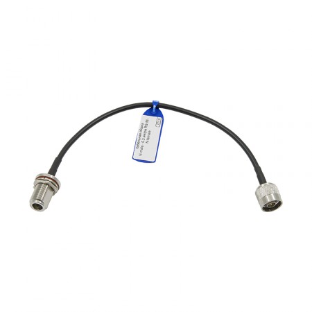 Кабельная сборка N-male - 0,3 метра RG-58 - N-female фото 1