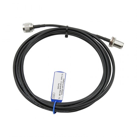 Кабельная сборка N-male - 5 метров RG-58 - N-female фото 1 | GSM-Репитеры.РУ Кабельная сборка N-male - 5 метров RG-58 - N-female фото 1