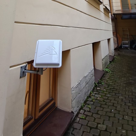 Кронштейн стеновой для крепления антенн KS-150 фото 6